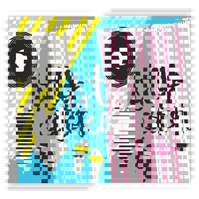 Staycation Party/Beverage/Cocktail Napkins | 5" Square Summer Beach Party Essentials