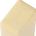  Stick of Butter Glass Holiday Ornament | Christmas Tree Decor | 4" x 2.25"