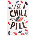 Take A Chill Pill Cute Enamel Pins on Giftable Cards - 20+ Styles Available