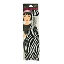 Zebra Tapered Headbands Tapered and Twisted Bow Headbands | Yoga Gym Workout Hairband Hair Accessory