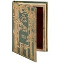 The Open Road Vintage Book Box | Trees Book Shaped Storage Stash Trinket Box Vintage Book Box Stash Trinket Storage | Decorative Book-Shaped Storage