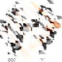 Antique Bronze The Queen's Royal Beverage Spoons and Itty-Bitty Fork | In Antique Bronze or Silver