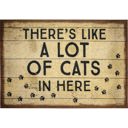 There's Like A Lot Of Cats Cute Doormats - Indoor/Outdoor Rugs with Sayings