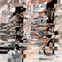  These Are My Knock ’Em Dead Socks | Tiger Motif Vintage Crew Socks