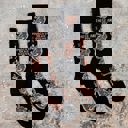  These Are My Knock ’Em Dead Socks | Tiger Motif Vintage Crew Socks