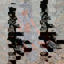  These Are My Knock ’Em Dead Socks | Tiger Motif Vintage Crew Socks