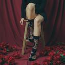  Tiger "These Are My Knock 'Em Dead" Socks | Unique Hand Illustrated Designs | Gift for Her