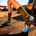  My Last Flying F@#* Socks | Colorful Novelty Unisex Socks | Gift for Her