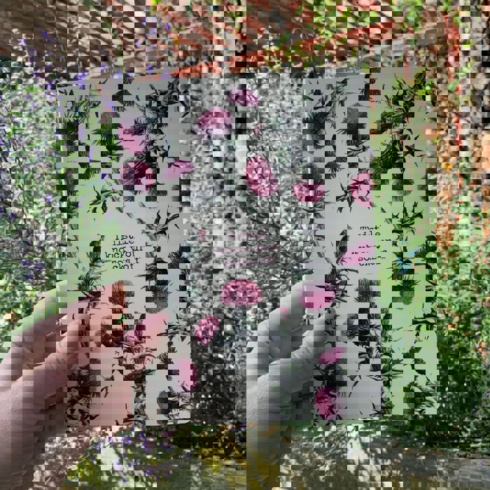 Thistle Knock Your Socks Off Double-Sided Journal | 160-Page Lined Notebook