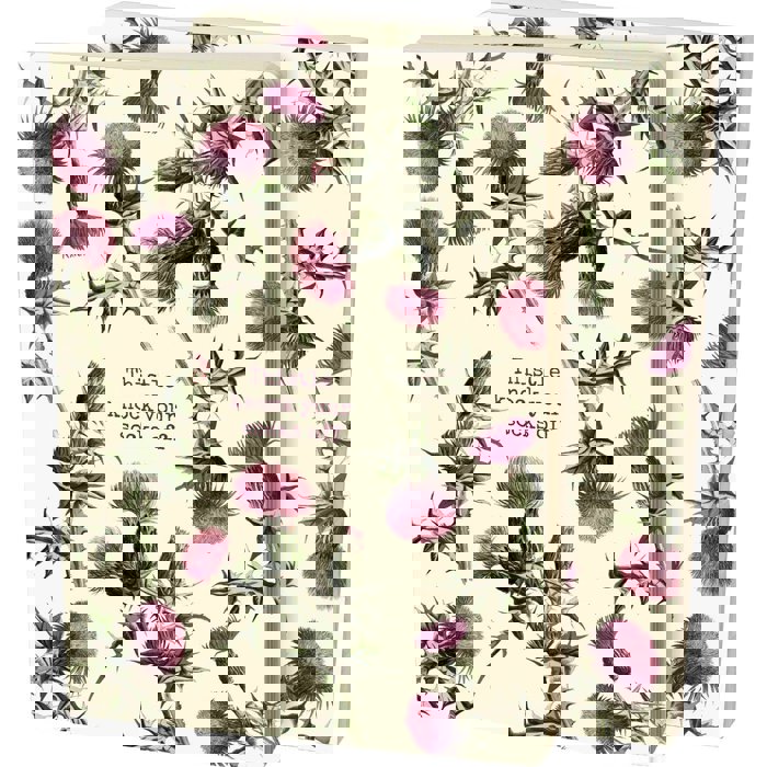 Thistle Knock Your Socks Off Double-Sided Journal | 160-Page Lined Notebook