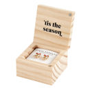  'Tis the Season Treasure Box Earrings Set | Gift-box Shaped Earrings in Wooden Gift Box