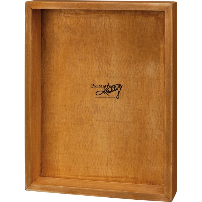 Today I Choose Joy Box Sign | Sunrise Wooden Wall Desk Decor | 9" x 12" x 1.75"