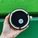  Triomphe Handle Vase | Minimalist Black and Gold | 4.5" Tall