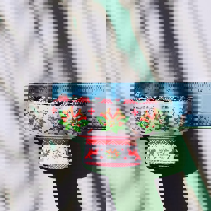 Ugly Christmas Sweater Jingle Bells Hair Claw | Claw Clip Hair Accessories