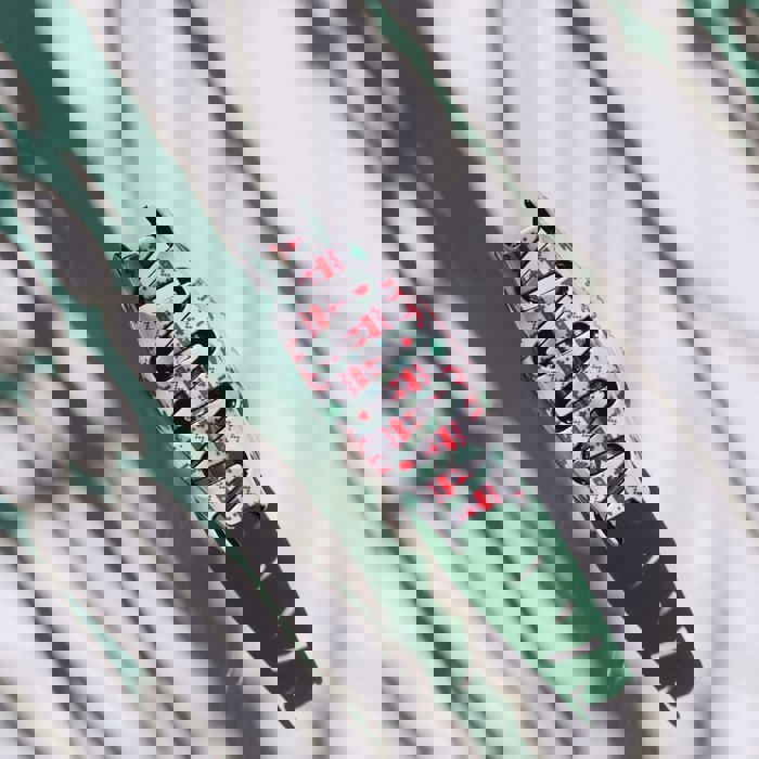 Ugly Christmas Sweater Red Reindeer Hair Claw in White | Claw Clip Hair Accessories