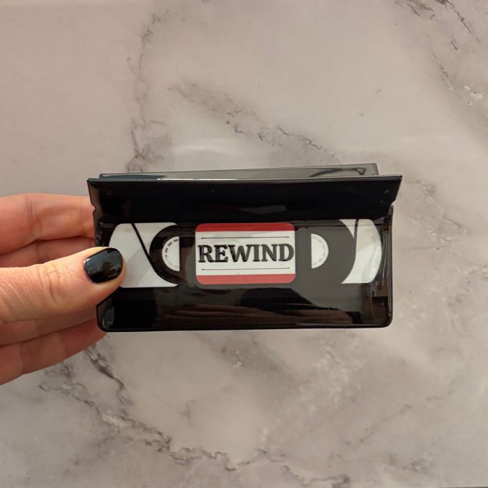 Be Kind Please Rewind VHS Hair Claw | Claw Clip Hair Accessories