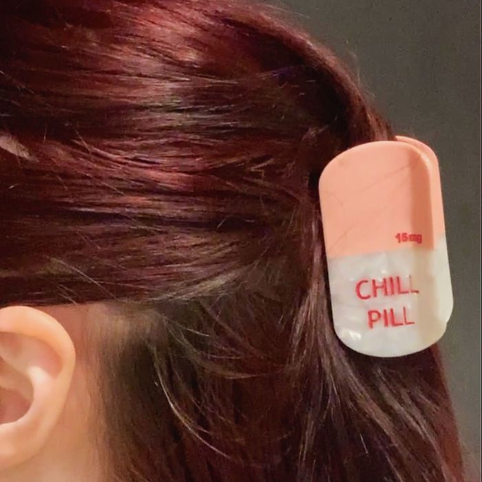 Chill Pill Hair Claw | Medicine Hair Clip Accessories