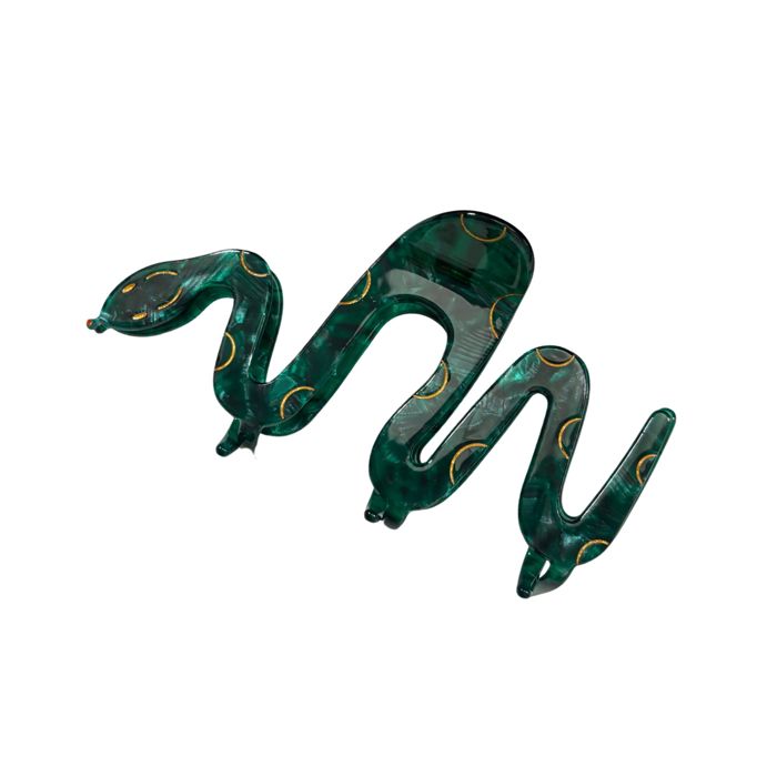 Cleopatra Green Snake Hair Claw | Claw Clip Hair Accessories