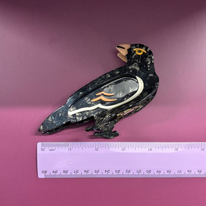 Crow Bird Hair Claw | Claw Clip Hair Accessories