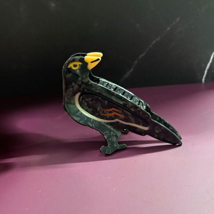 Crow Bird Hair Claw | Claw Clip Hair Accessories