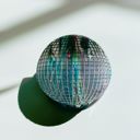  Disco Ball Hair Clip | 70s Retro Claw Clip Hair Accessories