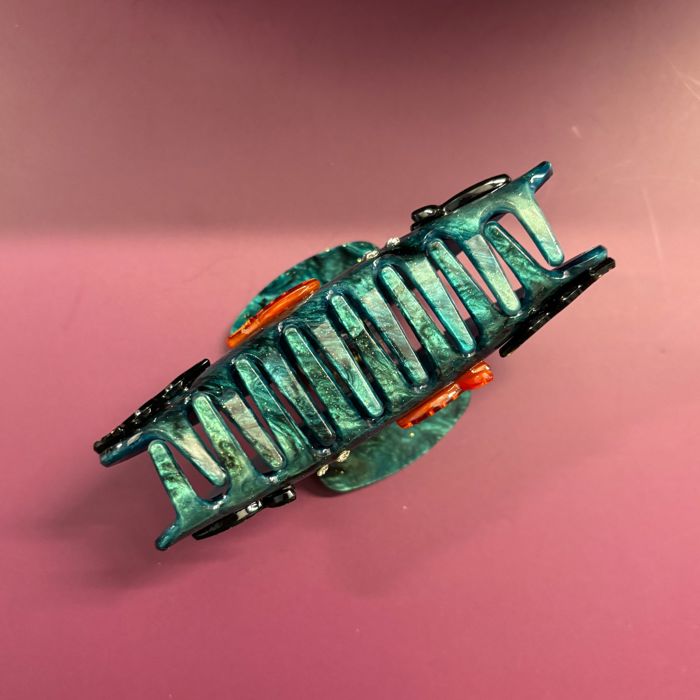 Disco Goldfish Hair Claw Clip | Double-Sided Embellishment Hair Accessories