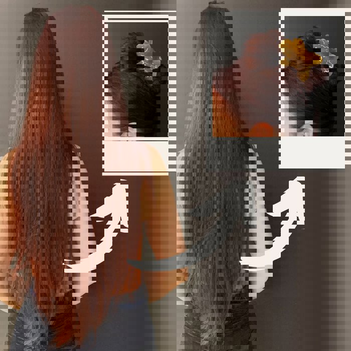 Gingerbread Man Hair Claw | Holiday Claw Clip Hair Accessories