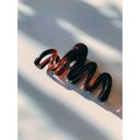  Velvet Claws Hair Clip | '80s Squiggle in Amber 