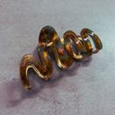  '80s Squiggle in Tortoise Sage Hair Clip | Claw Clip Hair Accessories