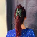  Velvet Claws Hair Clip | Gorgeous Peacock