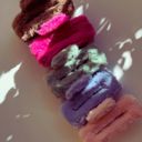  Rectangle Plush in Faux Fur Fuchsia Hair Clip | Claw Clip Hair Accessories