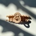  The Chain in Sweet Milk Hair Clip | Claw Clip Hair Accessories