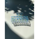  Velvet Claws Hair Clip | The Crystal in Blue Flowers