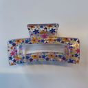 The Crystal in Hippie Flowers Hair Clip | Claw Clip Hair Accessories
