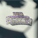  Velvet Claws Hair Clip | The Crystal in Purple Blossoms