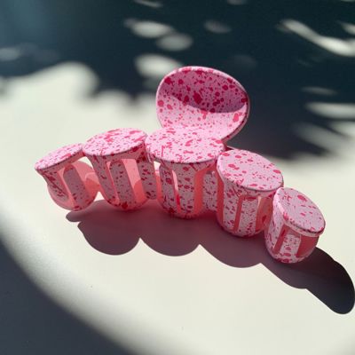 The Freckle in Pink Hair Clip | Claw Clip Hair Accessories