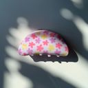  The Frenchie in Mod Petals Hair Clip | Claw Clip Hair Accessories