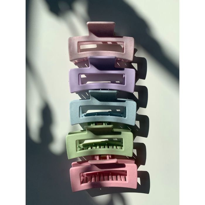 The Jada in Speckle Hair Claw | Pastel Colors Hair Clip
