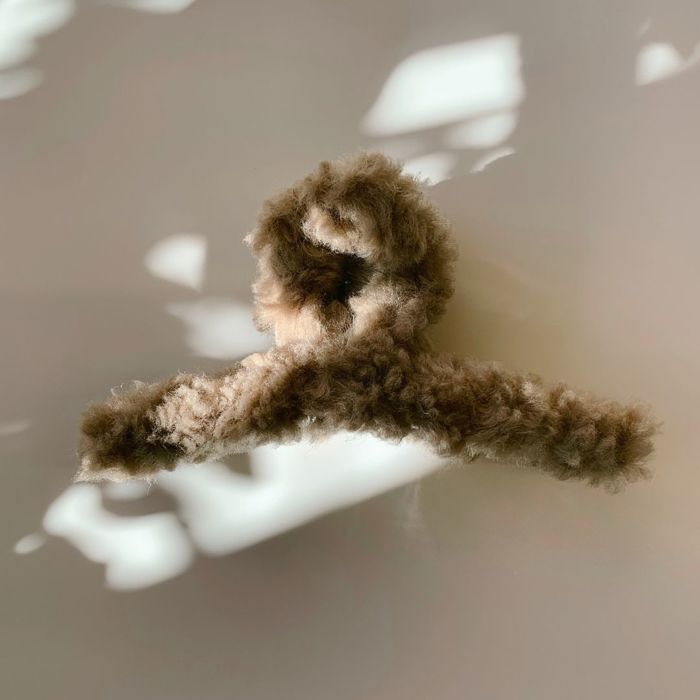 Velvet Claws Plush Hair Clips | Faux Fur Hair Claws