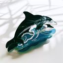  Killer Whale Orca Hair Claw | Claw Clip Hair Accessories