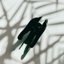  Mandrill Ape Hair Claw in Black | Claw Clip Hair Accessories