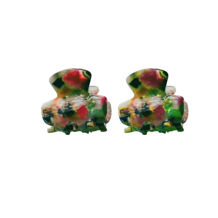 Mini Mosaic Claw Set of 2 | Hair Claw Clip Hair Accessories