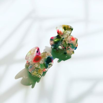 Mini Mosaic Claw Set of 2 | Hair Claw Clip Hair Accessories