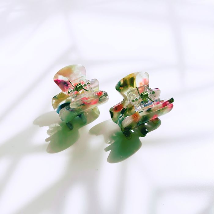 Mini Mosaic Claw Set of 2 | Hair Claw Clip Hair Accessories