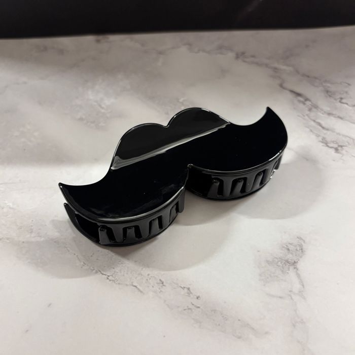 Mr. Mustache Hair Claw | Claw Clip Hair Accessories