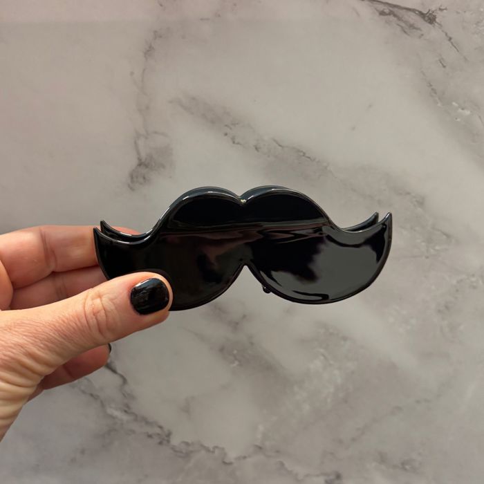 Mr. Mustache Hair Claw | Claw Clip Hair Accessories