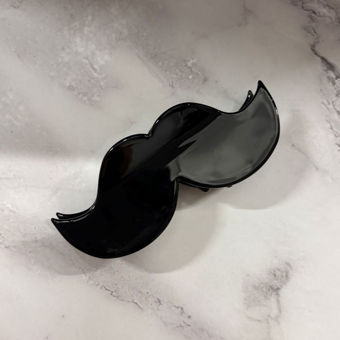 Mr. Mustache Hair Claw | Claw Clip Hair Accessories
