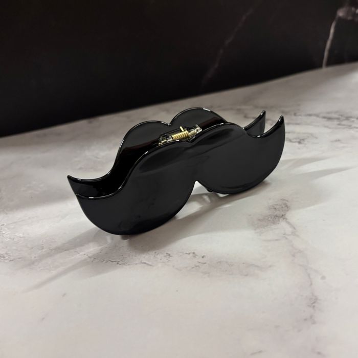 Mr. Mustache Hair Claw | Claw Clip Hair Accessories