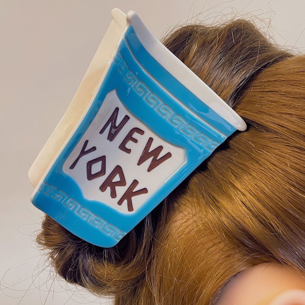 Velvet Claws New York Coffee Cup Hair Claw