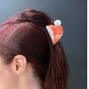  Santa Hat Holiday Hair Claw | Claw Clip Hair Accessories